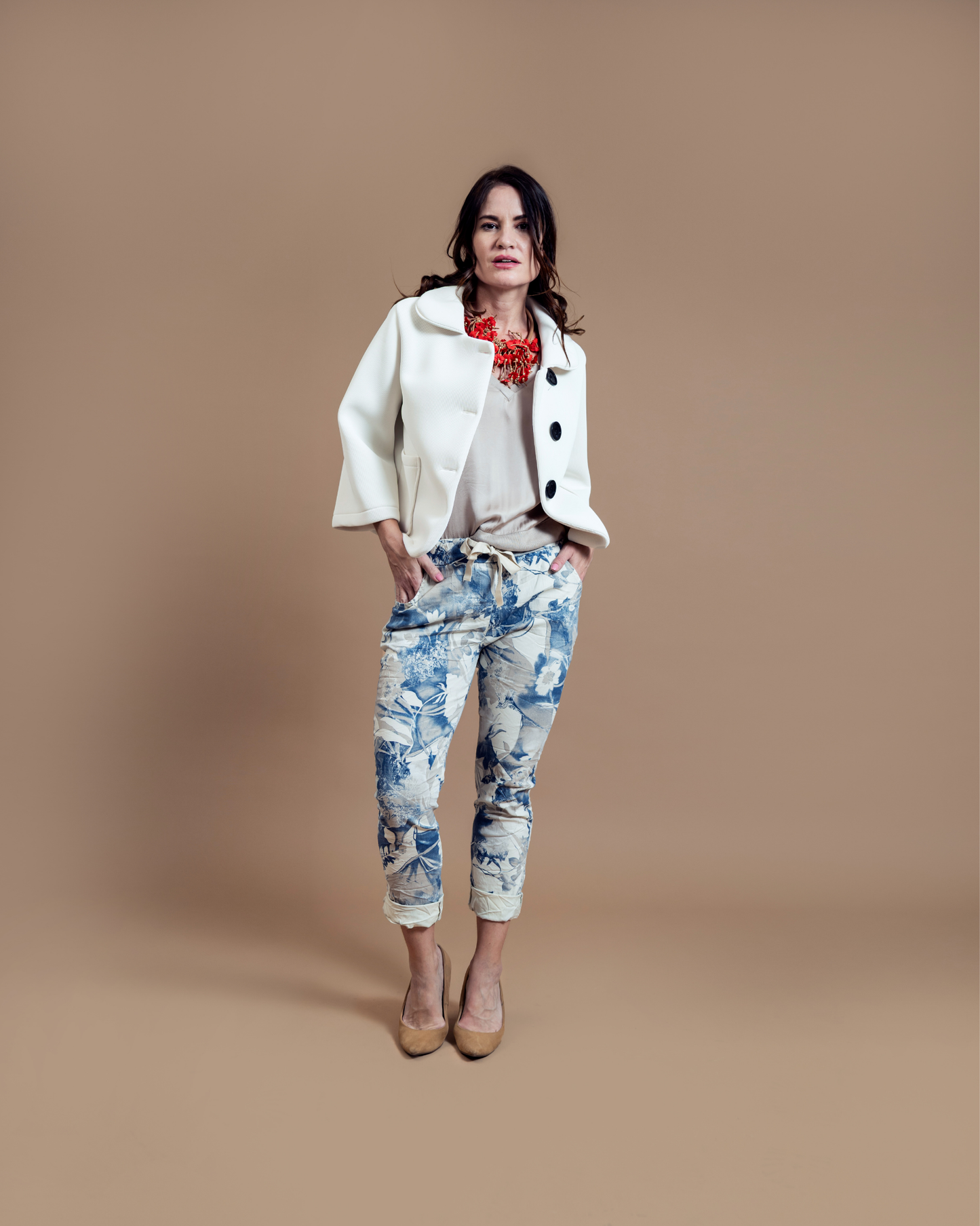 Saco Off White